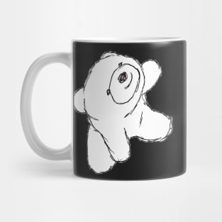 Waving Smiley Teddy Bear Mug